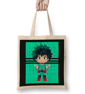 Boku No Hero Academia Midoriya Izuku 02 Bez Çanta Uzun Saplı