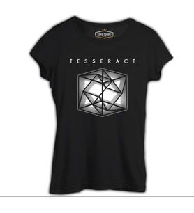 TesseracT - Odyssey Siyah Kadın Tshirt