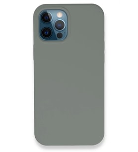 Newface Apple iPhone 12 Pro Max Kılıf Lansman Legant Silikon - Fuşya