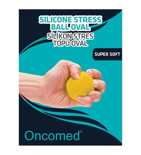 Silikon Stres Topu Sarı Ultra Soft