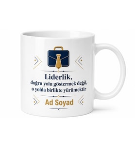 İsimli Müdürün Kupası Yazılı Baskılı Kupa Bardak Hediye Özel Tasarım