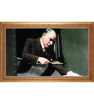 ALTIN ÇERÇEVELİ PASPARTULU TABLO CR608
