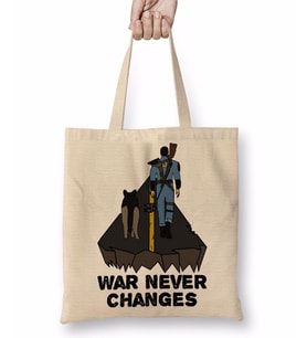 Fallout War Never Changes Bez Çanta Uzun Saplı