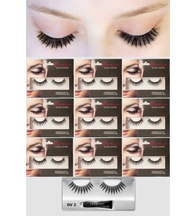 Prodiva Dv 2 Model Bütün Takma Kirpik 10 Lu Paket