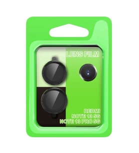 Newface Xiaomi Redmi Note 13 Pro 5G Raze Metal Kamera Lens - Siyah