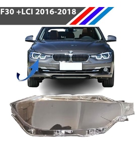 BMW F30+LCİ Far Camı Sağ 2016-2018