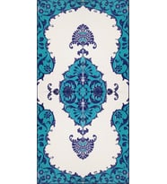 Armada Çini 60x120 Cm Koçer Serigraf Türk Hamamı İznik Çini Pano