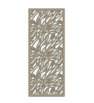 Liar Ahşap Seperatör (Paravan) - KSP97 - (85 x 210 cm) - (18 mm) - (Beyaz) (Renksiz)