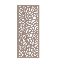 Liar Ahşap Seperatör (Paravan) - KSP70 - (85 x 210 cm) - (18 mm) - (Beyaz) (Renksiz)