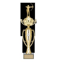 ODAK KUPA - Figürlü Kupalar - Okçu Figürlü Kupalar FG-072 A - 55 cm