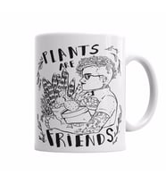 Plants Are Friends Kupa Bardak Porselen