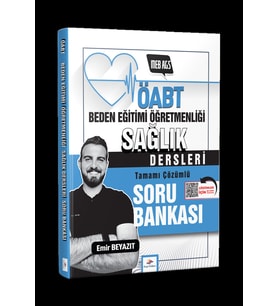 2026 Meb Ags ÖABT Beden Eğitimi Sağlık Dersleri Tamamı PDF Çözümlü Soru Bankası Dizgi Kitap