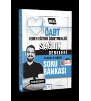 2026 Meb Ags ÖABT Beden Eğitimi Sağlık Dersleri Tamamı PDF Çözümlü Soru Bankası Dizgi Kitap
