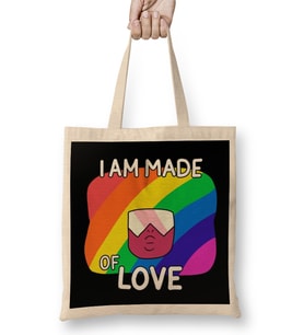 Made of Love Garnet Steven Universe 03 Bez Çanta Uzun Saplı