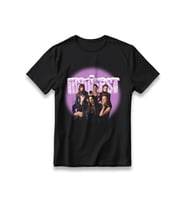 Manifest Grup T-Shirt Baskılı Unisex %100 Pamuklu Nefes Alan Kalın Kumaşlı Tişört (Siyah)