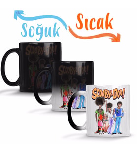 Afro Scooby Exclusıva Do Canario Bastardo Sihirli Kupa Bardak Porselen