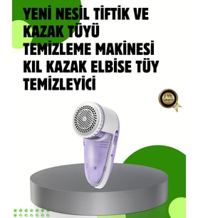 Pamuk Tiftik Tüy Temizleme Makinesi 5W – 3 Bıçaklı Sistem