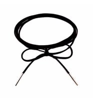 Siyah Renk Kadın Süet Bağcıklı Choker Kolye
