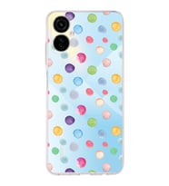 PrintiFy Tecno Camon 19 Neo ile Uyumlu Water Color 6  Kamera Korumalı Şeffaf  Kılıf