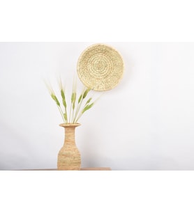 Dichondra Hasır Duvar Tabağı_ 25 cm