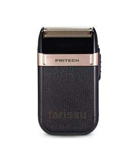 Pritech RF-1551 Şarjlı Erkek Tıraş Makinesi - Deri Kaplama 3D Yüzer Başlık Sinekkaydı Tıraş Makinesi