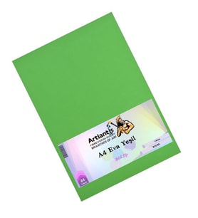 Yeşil Eva A4 20x30 5 Adet Artlantis Eva 20*30