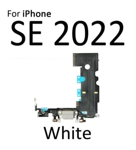 iPhone SE 2020 FULL Şarj Soketi (BEYAZ)