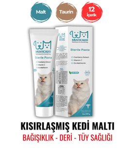 Kısırlaştırılmış Kedilere Özel Multi Vitaminli Malt Sterile Macun - Sterile Paste 100 G