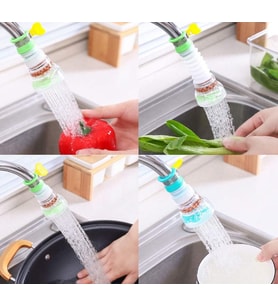 Oynar Başlıklı Pervaneli Taşlı Musluk Başlığı