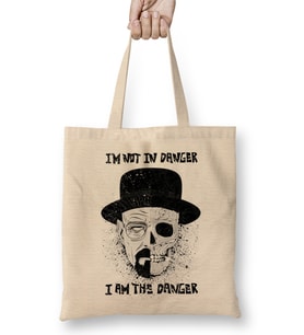 Breaking Bad I Am The Danger 01 Bez Çanta Uzun Saplı