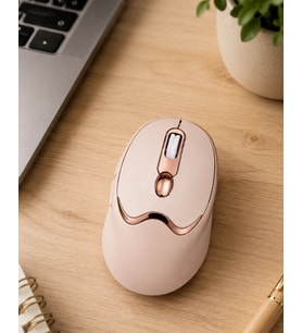 Şarjlı Kablosuz Mouse Sessiz Tıklama Bluetooth ve USB Destekli