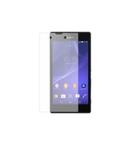 Sony Xperia C3 Uyumlu Kılıf Dostu Ön Koruma Cam Ekran Koruyucu