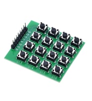 4x4 Matrix 16 Keys 8 Pin Keypad Tuş Takımı