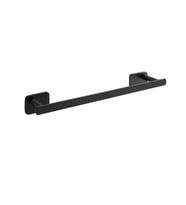 Vitra Base 600 Krom Uzun Havluluk - Siyah
