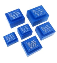 Trafo El-Kom 5,4VA 2x15V mavi RN142345
