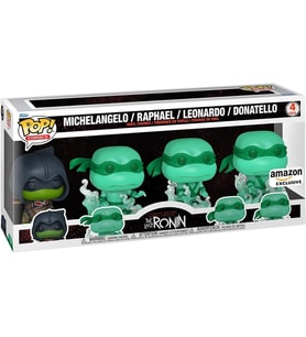 Funko Pop Comics: Teenage Mutant Ninja Turtles - Brothers 4Pk - Tmnt Comics - Amazon Exclusive - Col