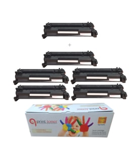 HP CF226X 5 + 1 Ekonomik Paket Garantili Uyumlu Toner M402 MFP426 LBP212 MF421 CRG052H Muadil Toner