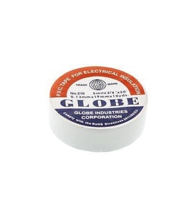 Globe İzole Bant Beyaz 10'lu Paket PVC Elektrik Izolasyon Bandı