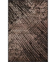 Eliana Home Baskılı, Yıkanabilir Kaymaz Taban Salon Halısı LNA1702 100x150 cm (Kahverengi)