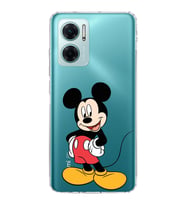 Redmi Note 11e  Kamera korumalı Kapak Mickey Mouse Tasarımlı  Şeffaf Kılıf