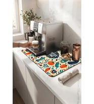 Valerine Life Kahve Espresso Makinesi Matı 35x45cm Çaycı Pad Su Geçirmez Garden Roast