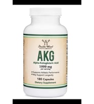 Double Wood  Alpha-Ketoglutaric Acid (AKG) 1000mg 180 Capsul. Usa Version.3736 (Renksiz)