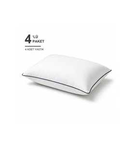 Comfort Touch Biyeli Yastık 4'li Paket 50x70 cm 1000 gr Boncuk Silikon Elya
