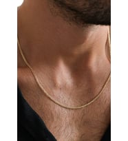 14 K Gold Kaplama 925 Ayar Gümüş Old Money Barlı Forse