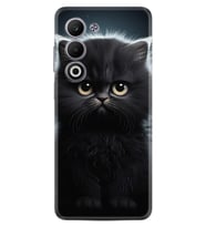 Oppo A5 Kılıf Boutique Baskılı Resimli Tombul Kedi Pcode -003
