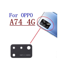 Oppo A74 Arka Kamera Camı Kamera Lensi Full