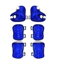 Delta Prt-78 Paten ve Kaykay Koruyucu Set Mavi M Beden