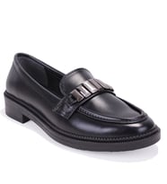 Dagoster DZA07-863702 Siyah Günlük Loafer  Kadın Ayakkabı