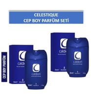ORJİNAL Cep Boy Parfüm Eau For Men 50ml x2 Adet