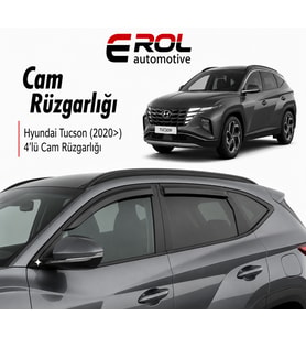 Hyundai Tucson (2020>) 4'lü Suv Mugen Cam Rüzgarlığı